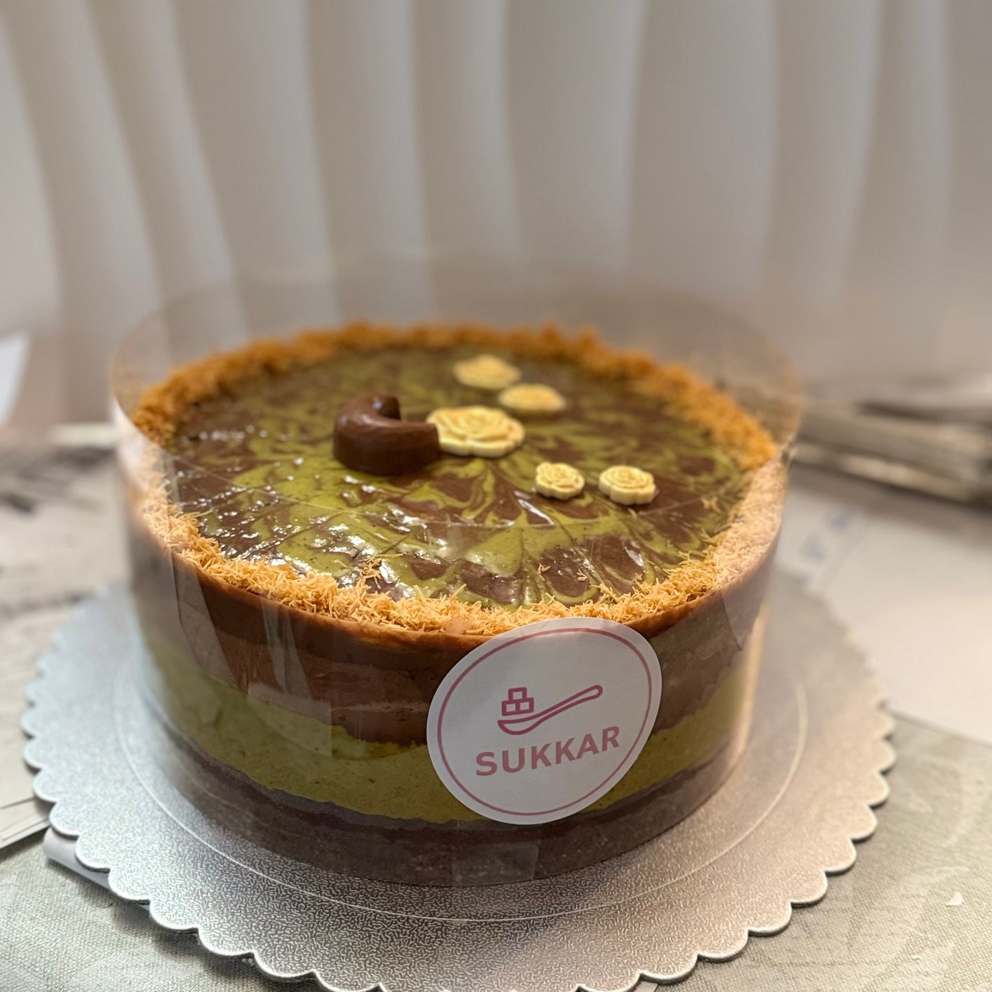 Dubai Chocolate Cake