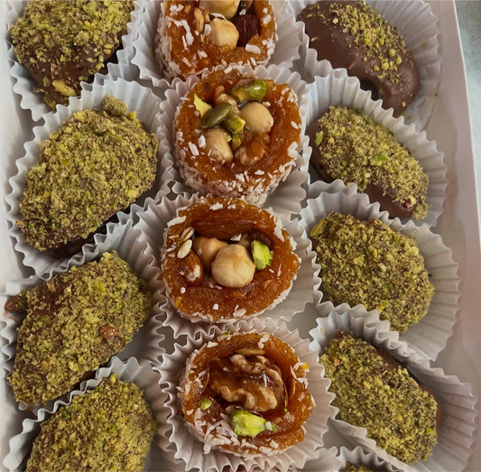 Apricot & Date Nut Bites: Assorted Box
