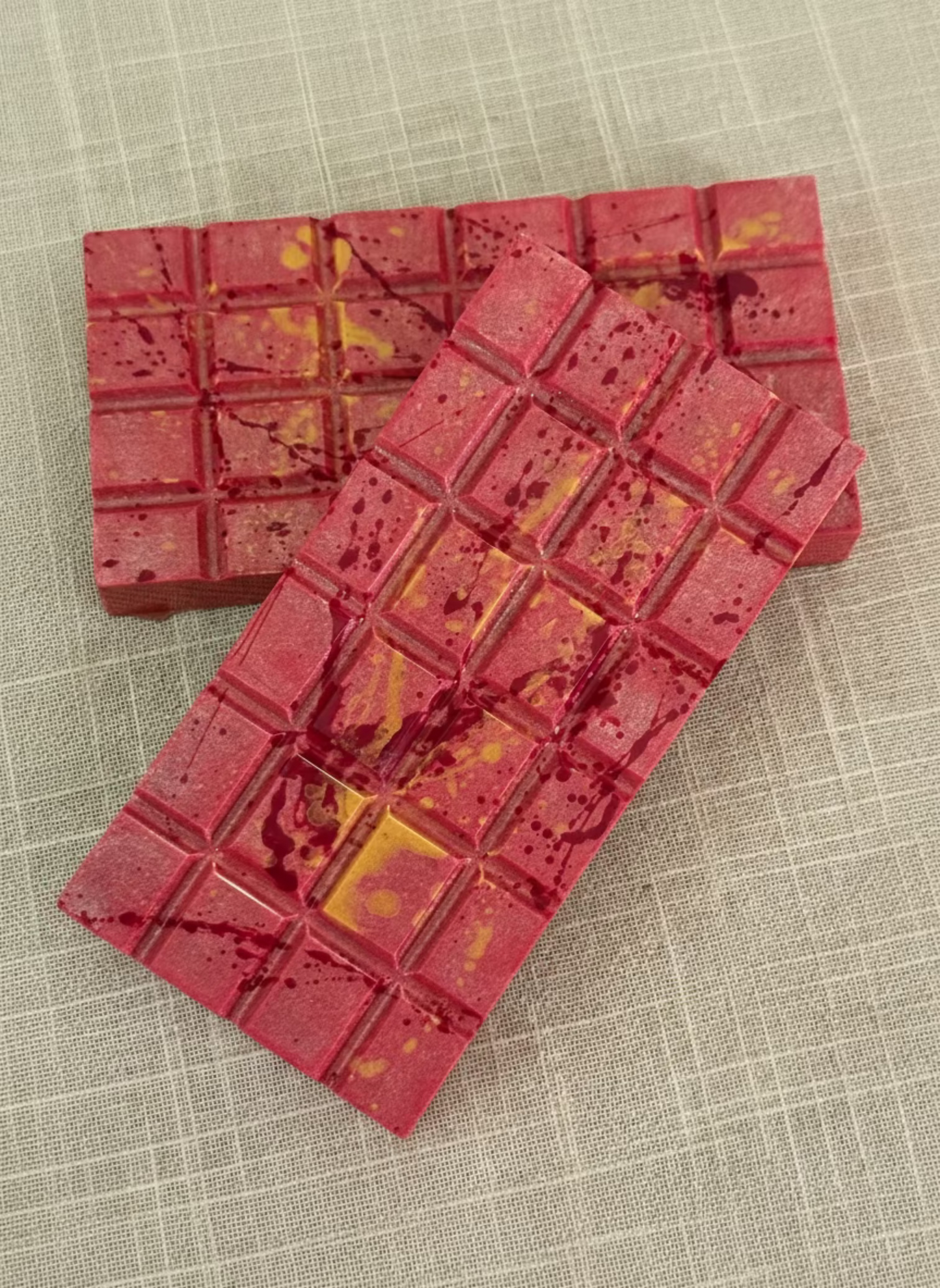 Strawberry Cheesecake Chocolate Bar.