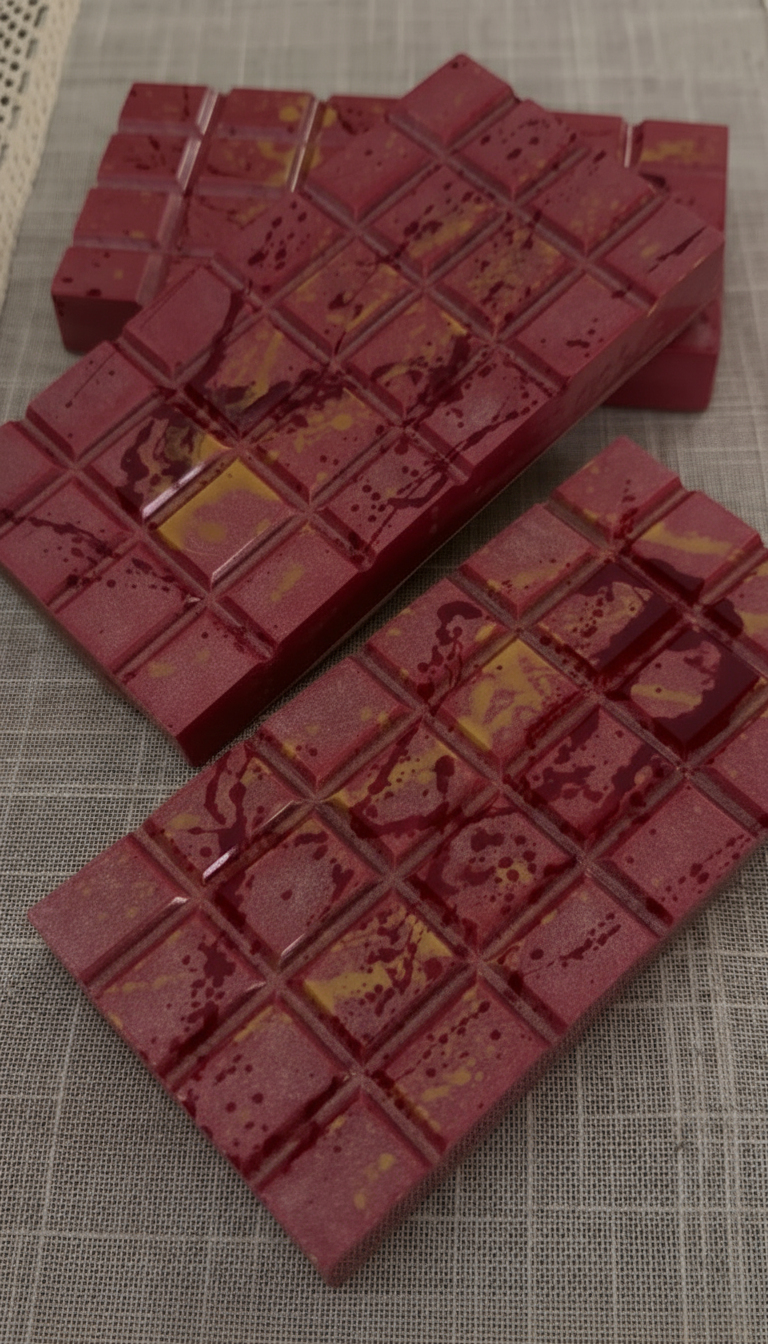 Strawberry Cheesecake Chocolate Bar.